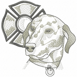 Firefighting Embroidery Design 12 Firefighting Embroidery Design 12